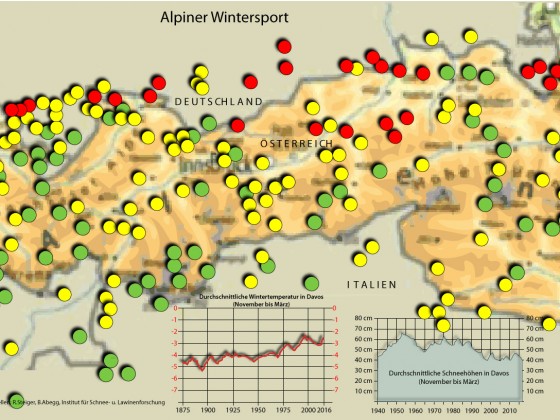 Alpiner Wintersport
