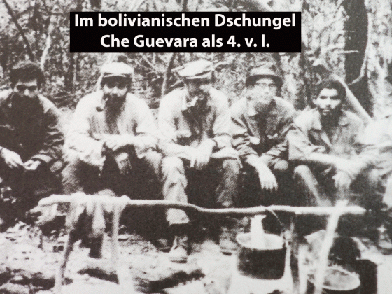 Che Guevara im bolivianischen Dschungel