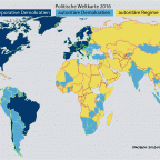 Politische Weltkarte 2016