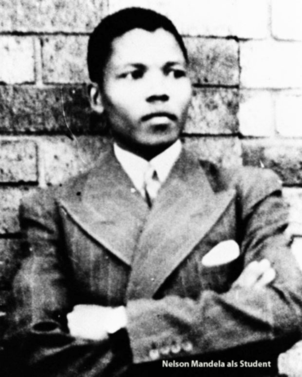 Nelson Mandela in jungen Jahren
