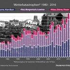 Wetterkatastrophen 1980 - 2016