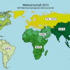 Weltwirtschaft 2015 (Wachstumsprognose)
