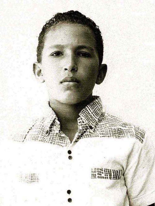 Hugo Chavez als Jungendlicher