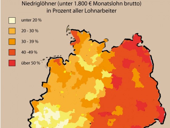 Wo in Deutschland die Armut wohnt