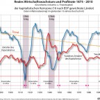 Profitrate und Wachstumsrate 1875 - 2010